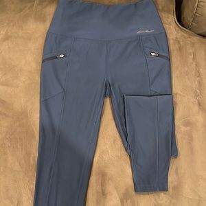 eddie bauer, xs blue athletic leggings